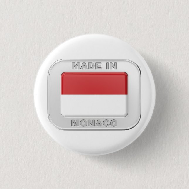 Made in Monaco Button (Front)