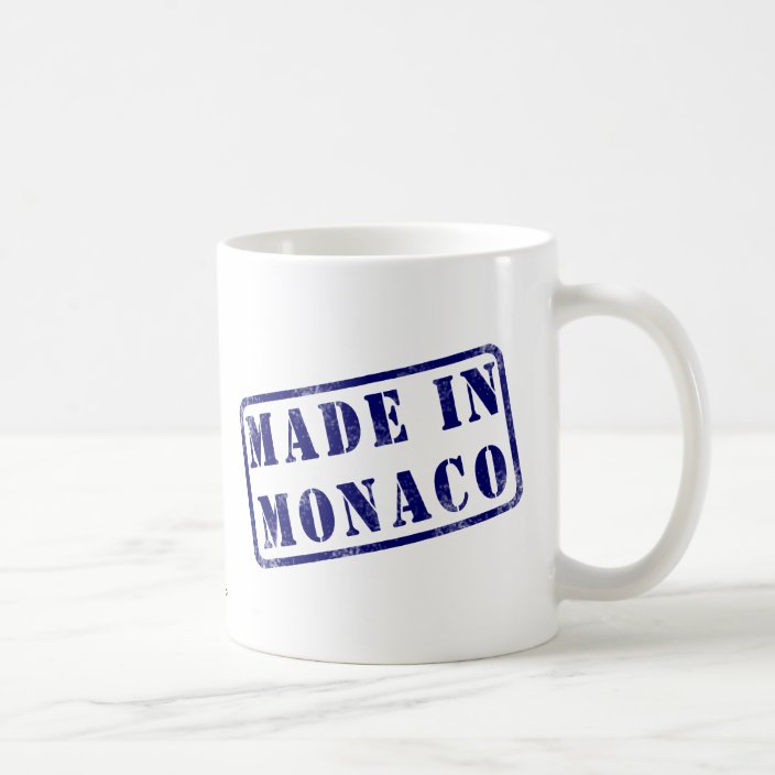 Made in Monaco Coffee Mug