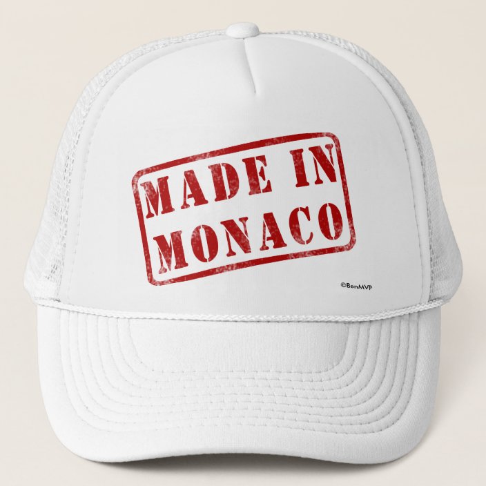 Made in Monaco Hat