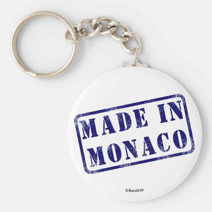 Made in Monaco Keychain