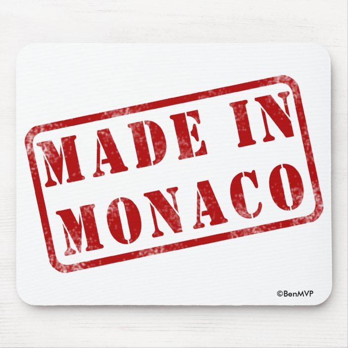 Made in Monaco Mouse Pad