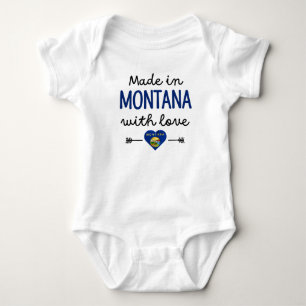 Made in Montana with Love Baby Bodysuit