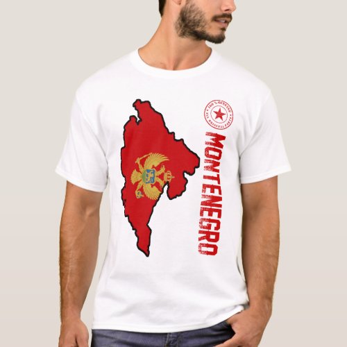 made in montenegro 100 genuine all original part T_Shirt