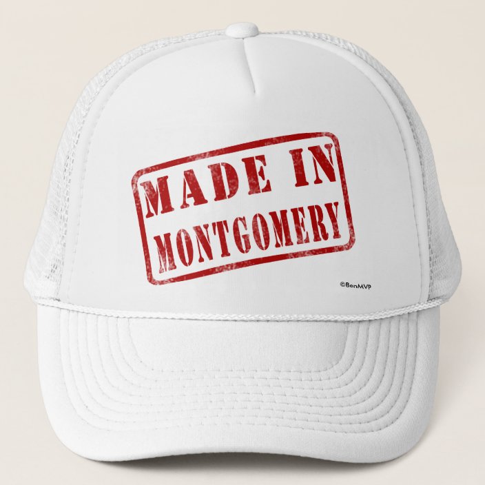 Made in Montgomery Trucker Hat