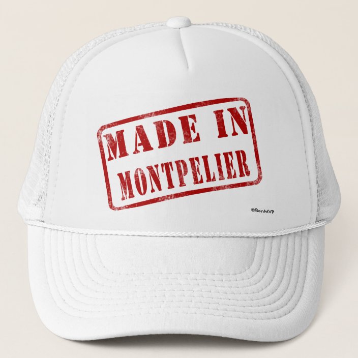 Made in Montpelier Trucker Hat