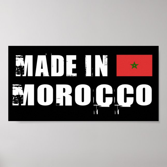 Made in Morocco Poster (Front)