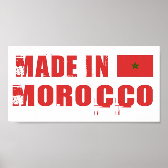 Made in Morocco Poster (Front)