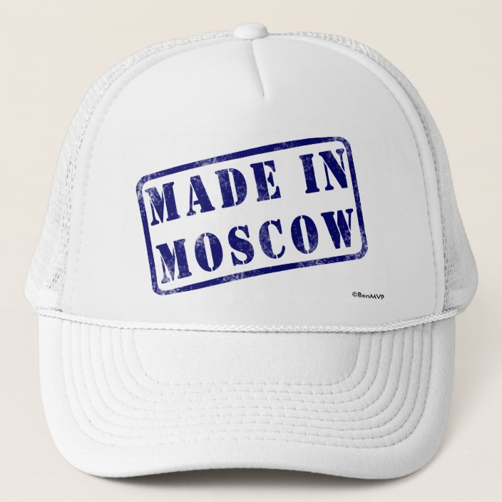 Made in Moscow Trucker Hat