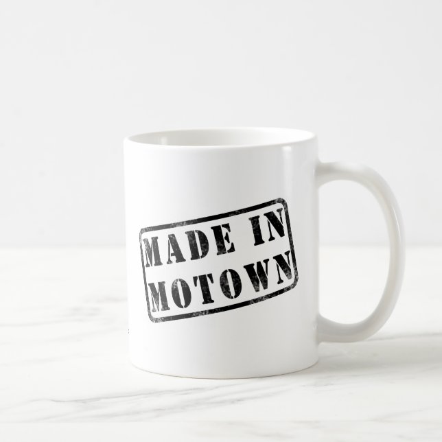 Made in Motown Coffee Mug (Right)