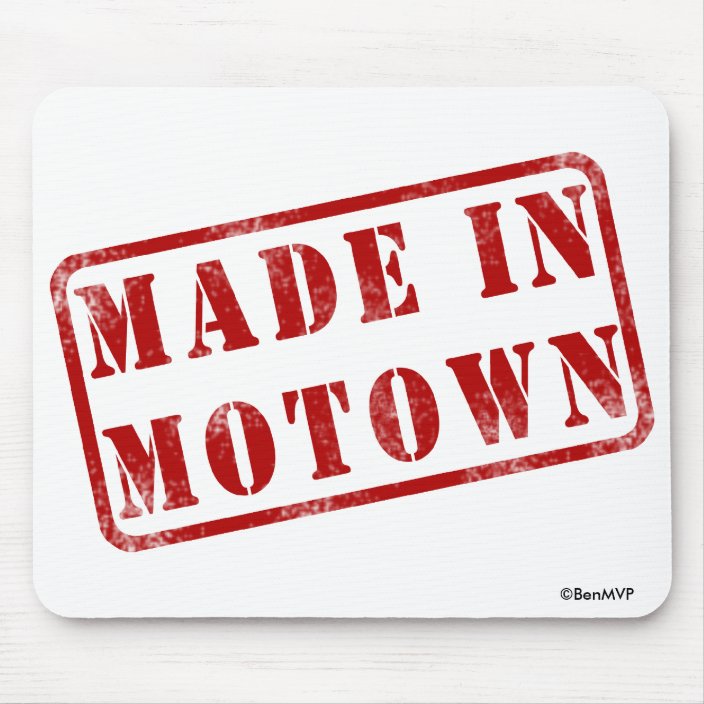 Made in Motown Mouse Pad