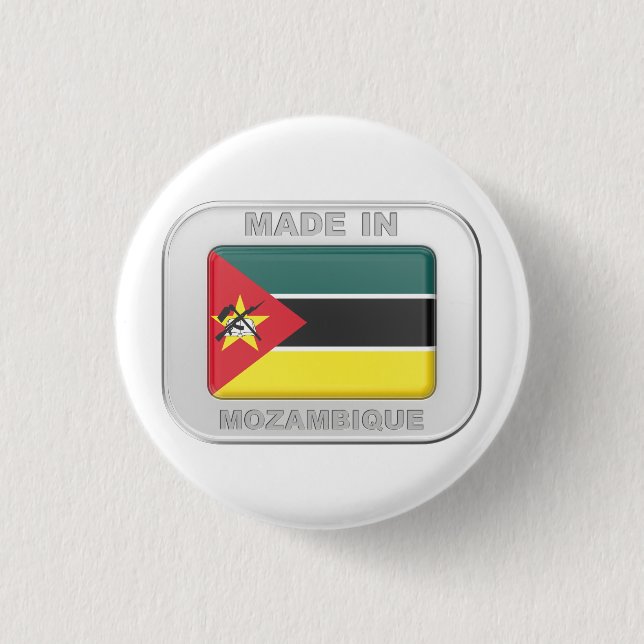 Made in Mozambique Button (Front)