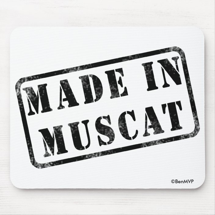 Made in Muscat Mouse Pad