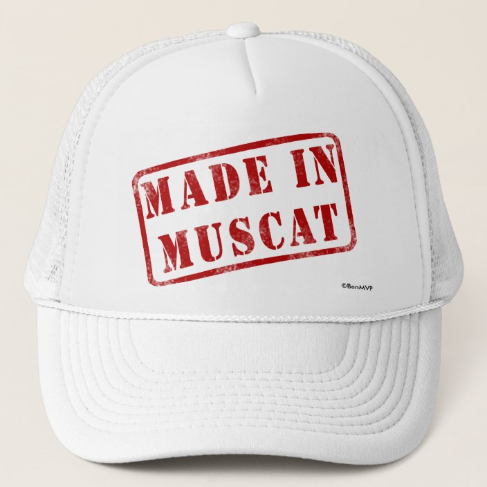 Made in Muscat Trucker Hat