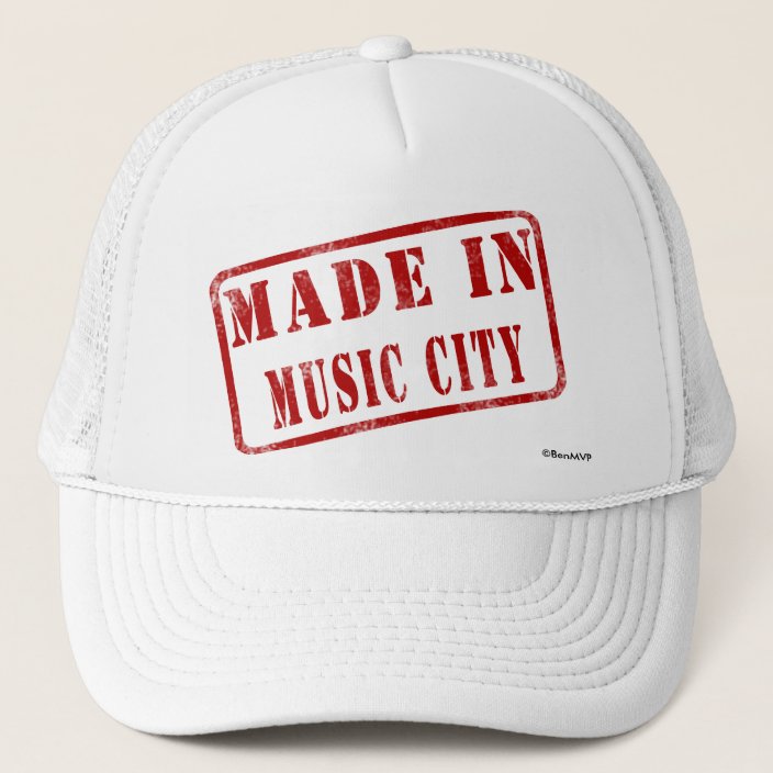 Made in Music City Hat