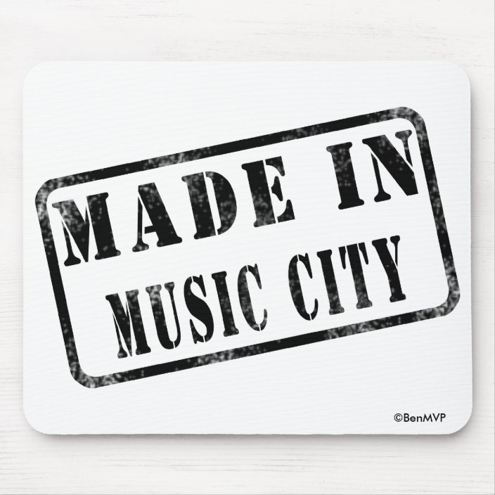 Made in Music City Mousepad