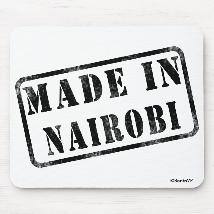 Made in Nairobi Mousepad