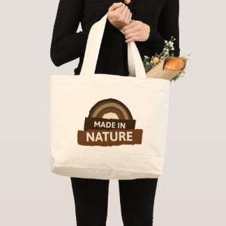 Made in Nature Vegan Ethical Kind Living Large Tote Bag