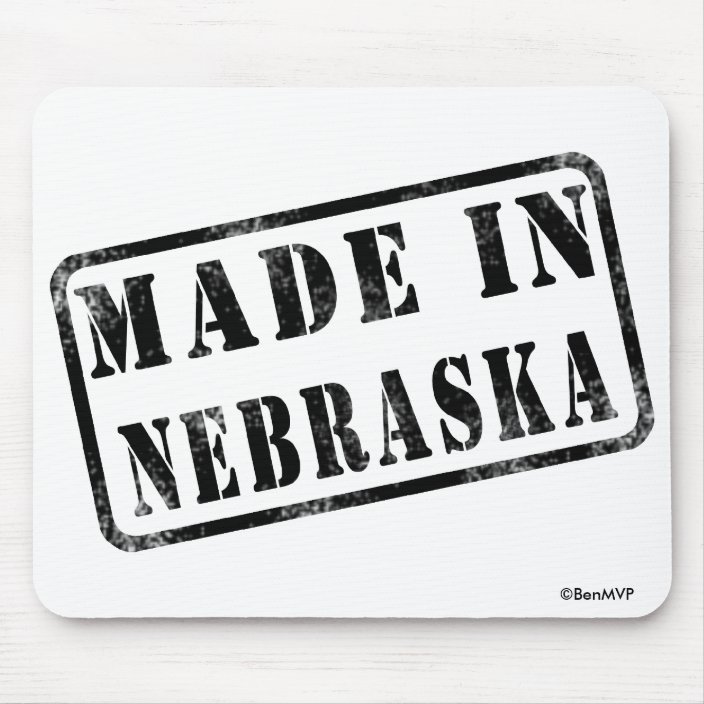 Made in Nebraska Mouse Pad