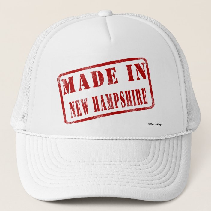 Made in New Hampshire Trucker Hat