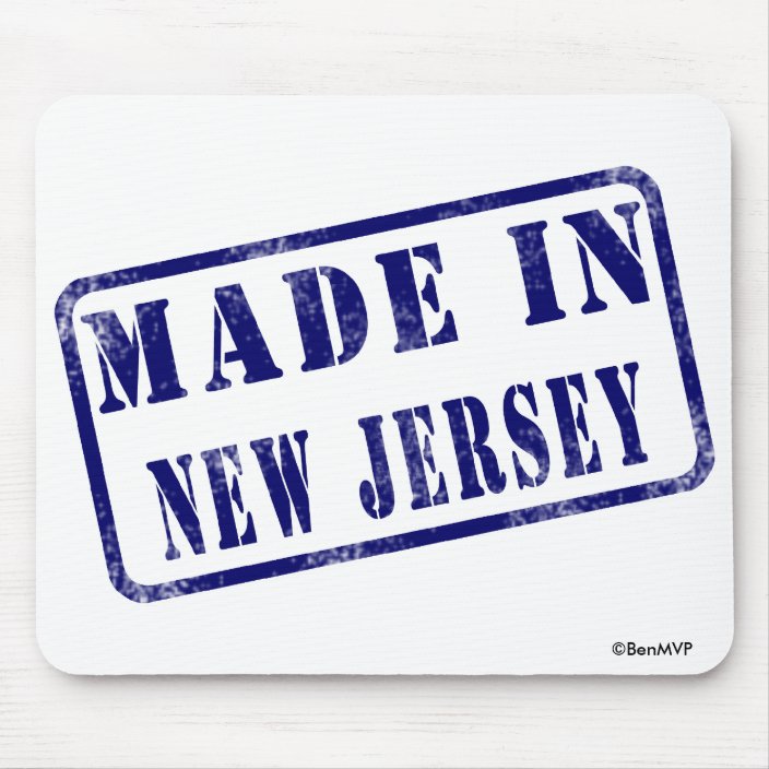 Made in New Jersey Mouse Pad