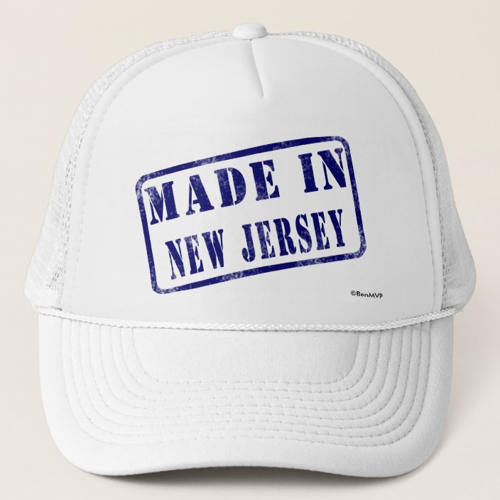 Made in New Jersey Trucker Hat