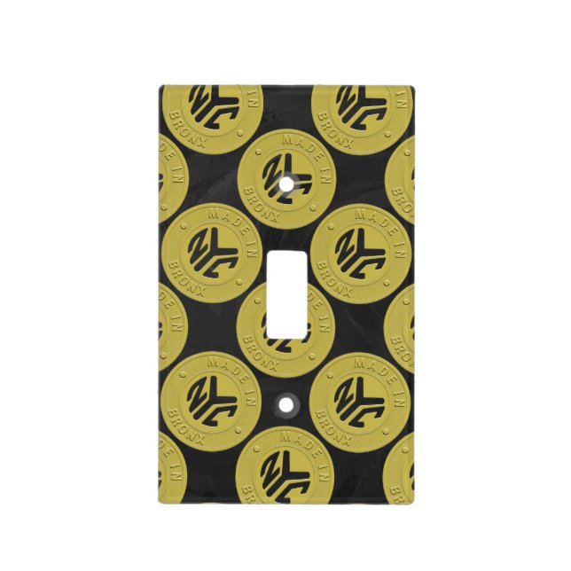 Made In New York Bronx Light Switch Cover (Front)