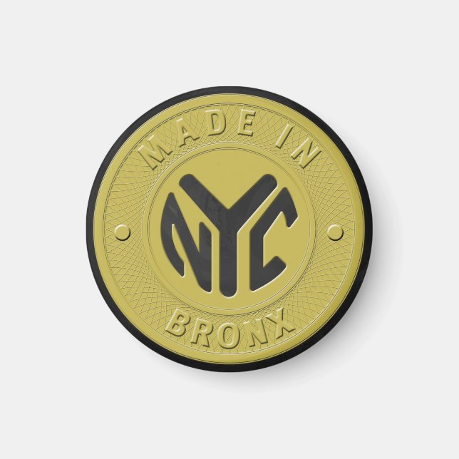 Made In New York Bronx Magnet (Front)