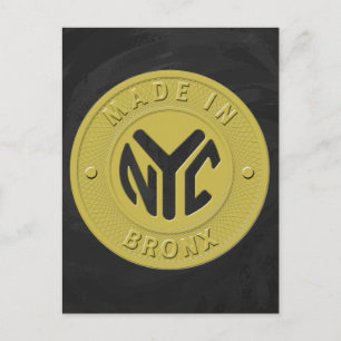 Made In New York Bronx Postcard