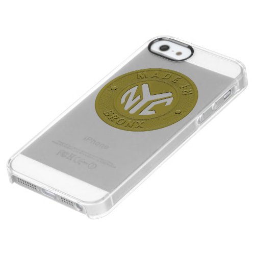 Made In New York Bronx Clear iPhone SE55s Case