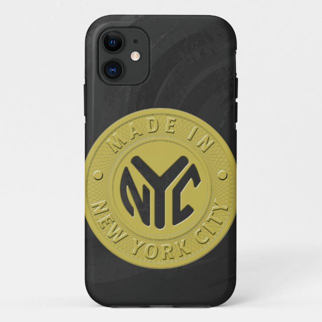 Made In New York Case-Mate iPhone Case (Back)