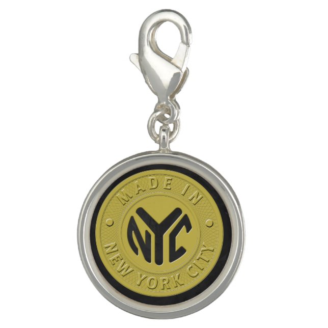Made In New York Charm (Front)