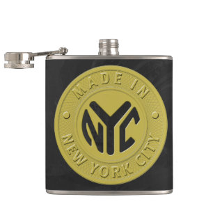 Made In New York Hip Flask
