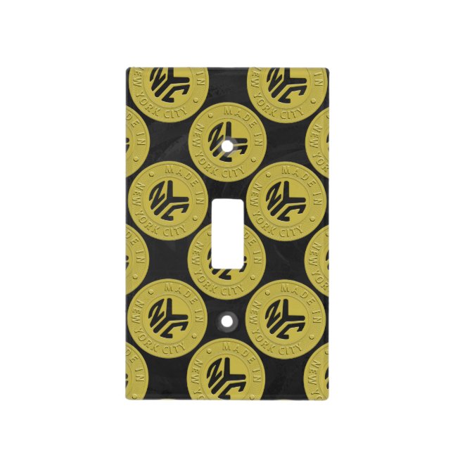 Made In New York Light Switch Cover (Front)