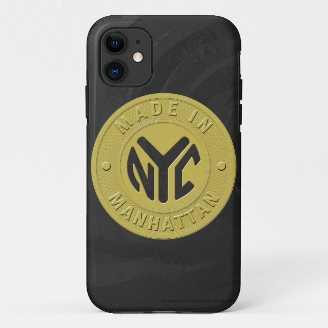 Made In New York Manhattan Case-Mate iPhone Case (Back)