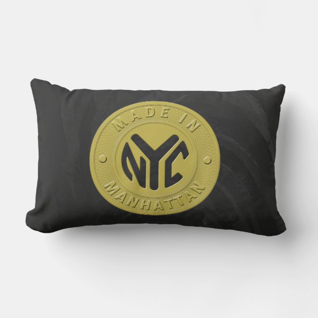 Made In New York Manhattan Lumbar Pillow (Front)