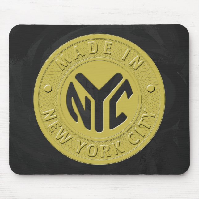 Made In New York Mouse Pad (Front)