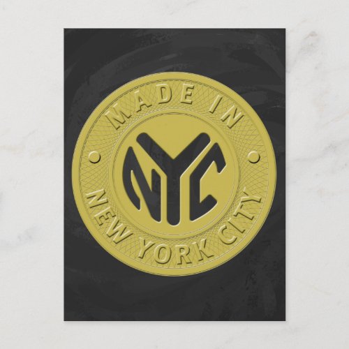 Made In New York Postcard