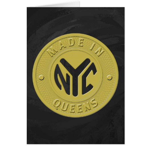 Made In New York Queens Cards (Front)