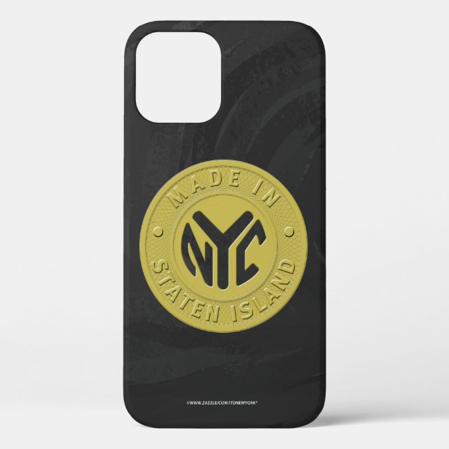 Made In New York Staten Island Case-Mate iPhone Ca Case (Back)