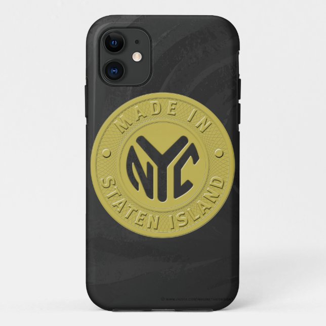 Made In New York Staten Island Case-Mate iPhone Case (Back)