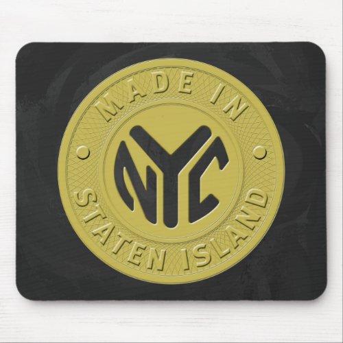 Made In New York Staten Island Mouse Pad