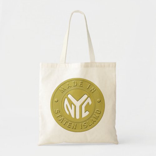 Made In New York Staten Island Tote Bag