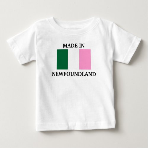 Made in Newfoundland Baby T_Shirt