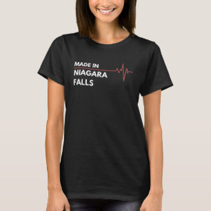 Made In Niagara Falls Ontario Canada Place Of Birt T-Shirt