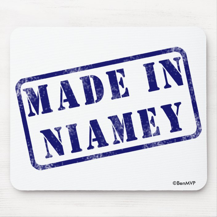 Made in Niamey Mouse Pad
