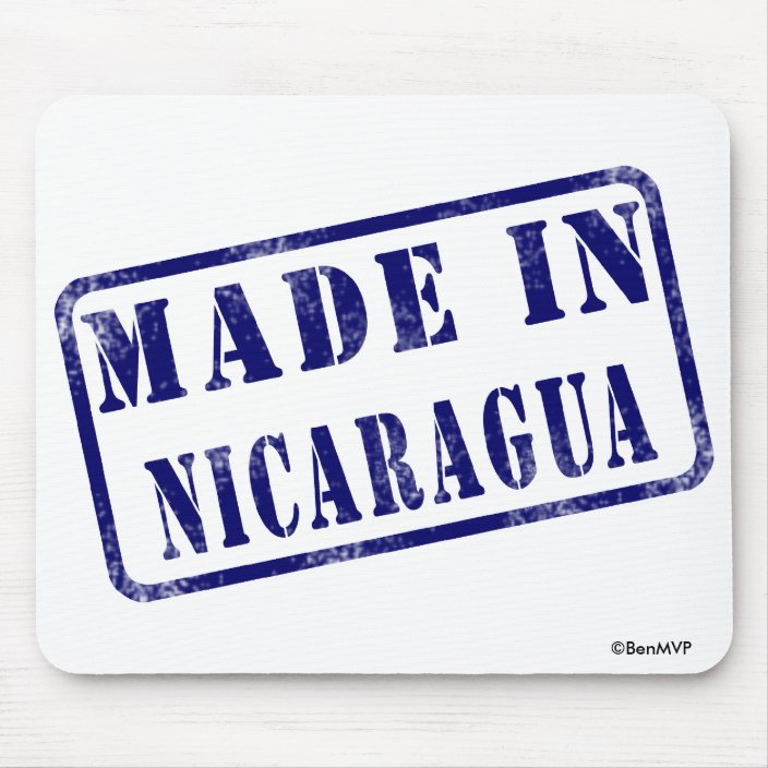 Made in Nicaragua Mousepad