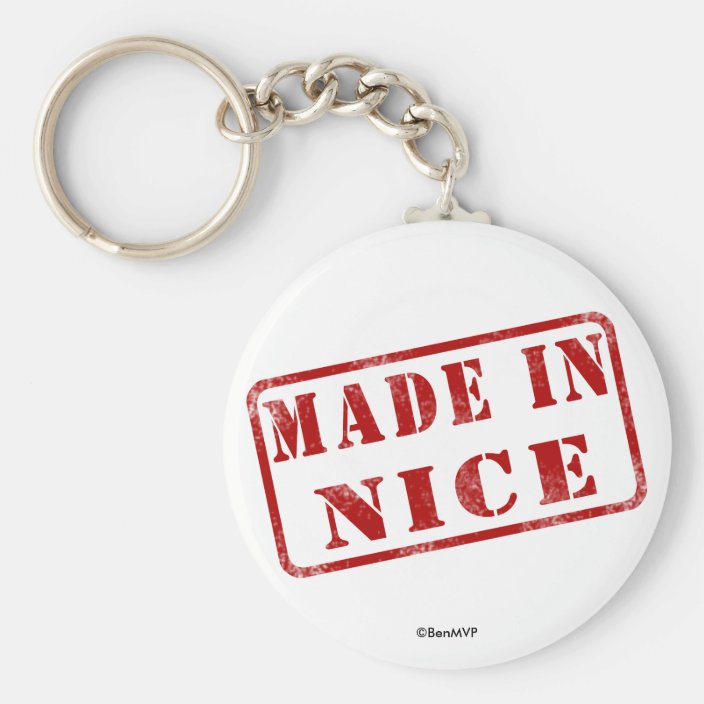 Made in Nice Keychain