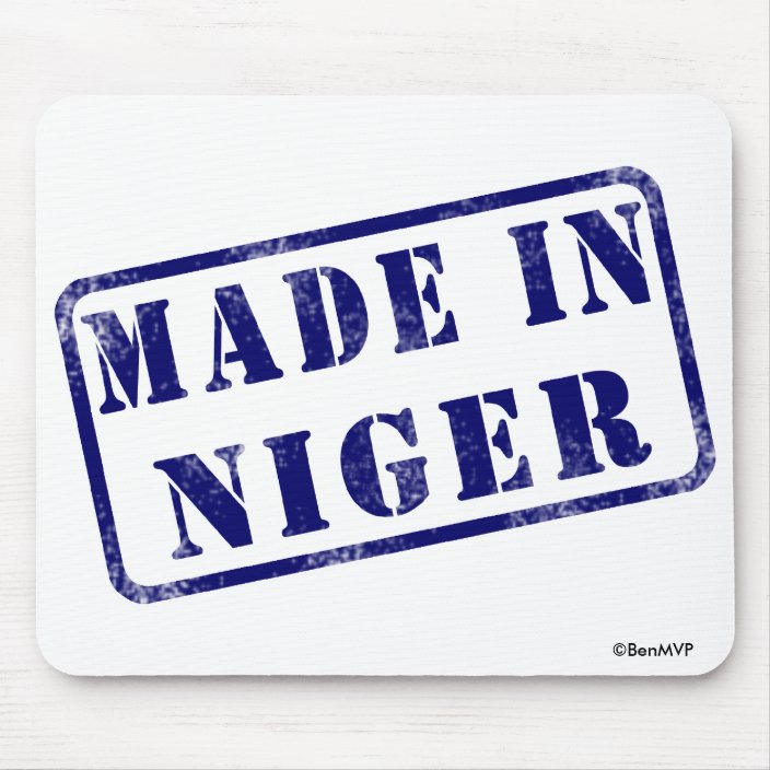 Made in Niger Mouse Pad