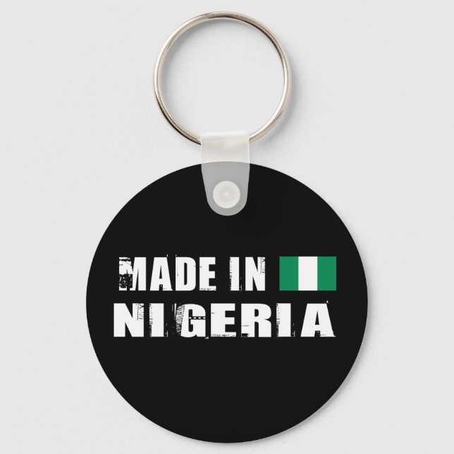 Made in Nigeria Keychain (Front)