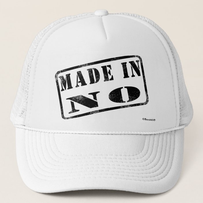 Made in NO Trucker Hat
